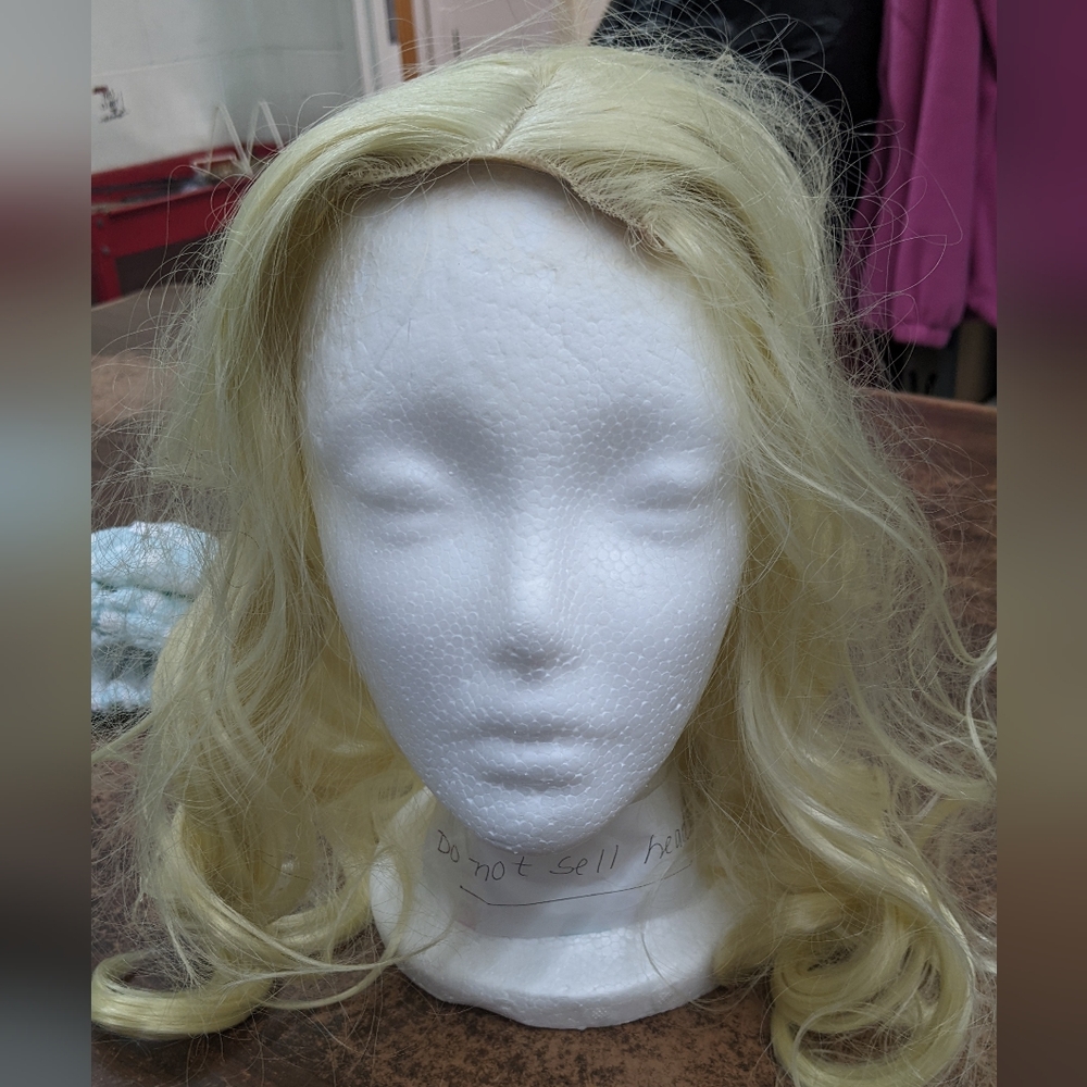 QVC Hair Topper, Blonde.